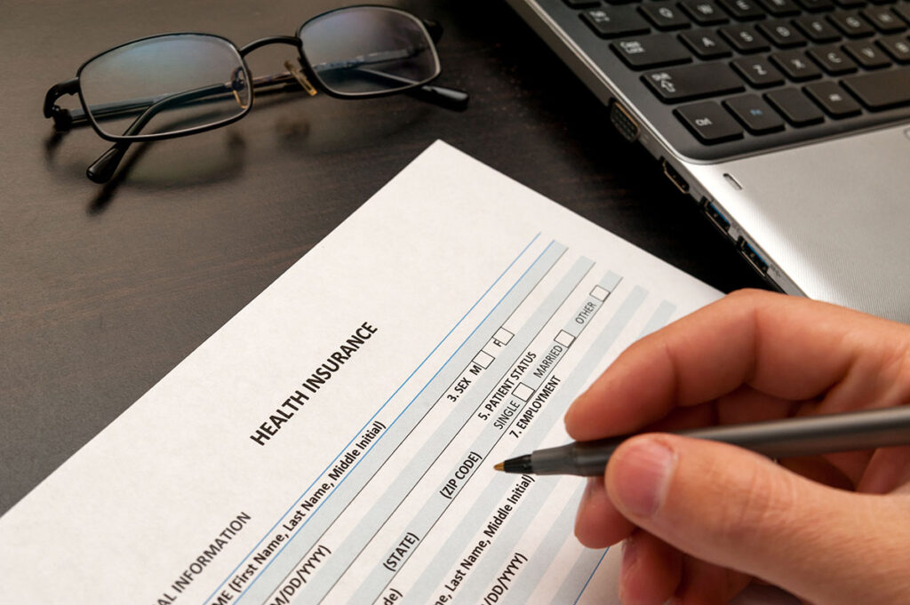 health insurance form